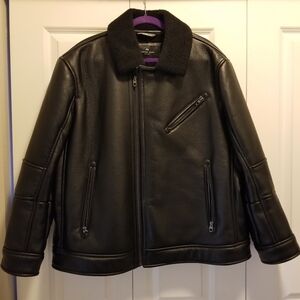 ANDREW MARC AVIATOR JACKET, XXL